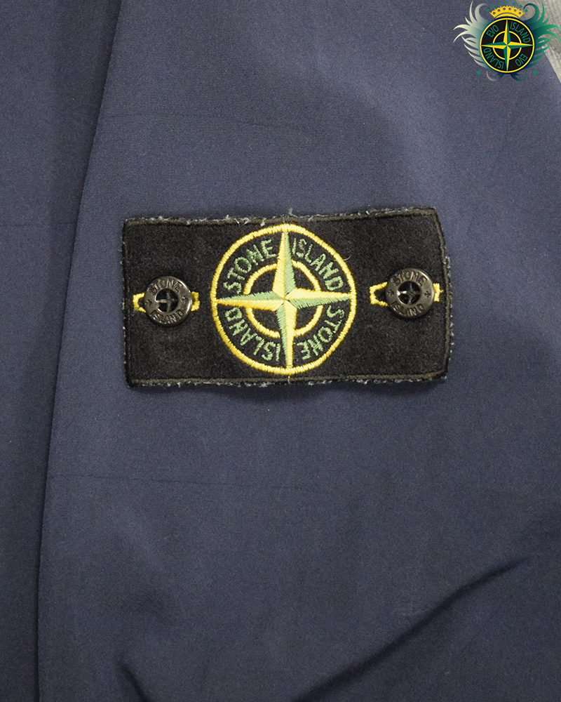 Stone Island Light Soft Shell-R Jacket Navy Blue - XXL