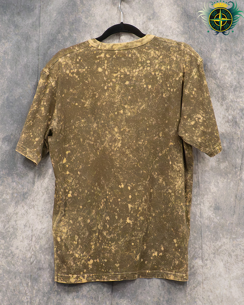 Stone Island OVD Spell Out Tshirt Khaki - M