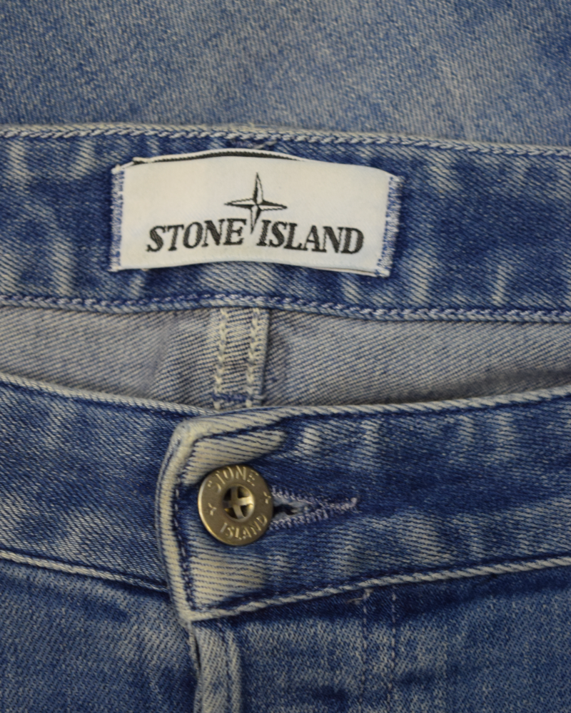 Stone Island Jeans Blue detail view