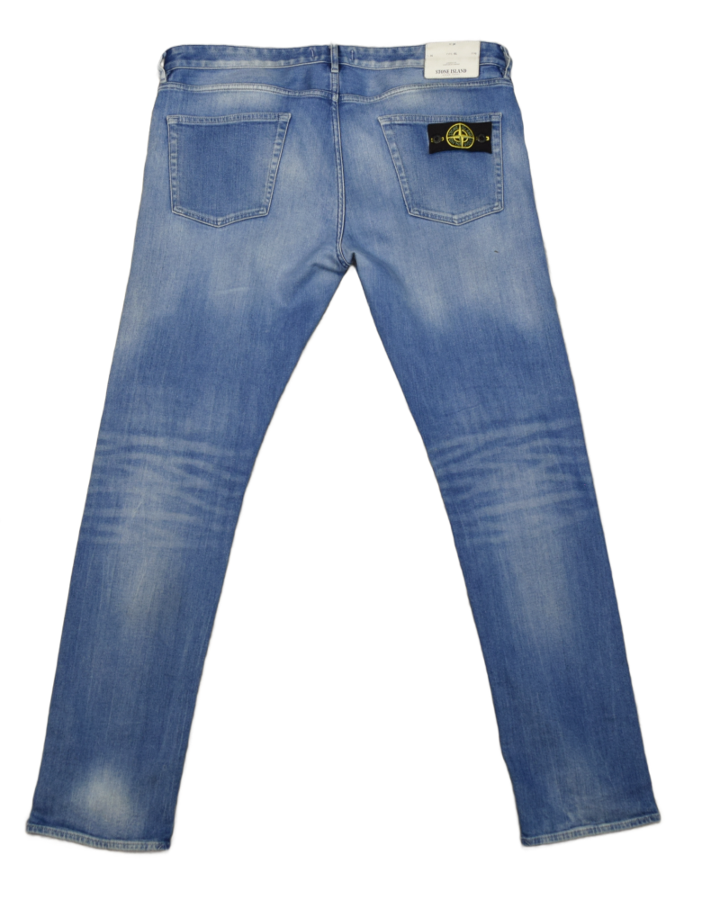 Stone Island Jeans Blue back view