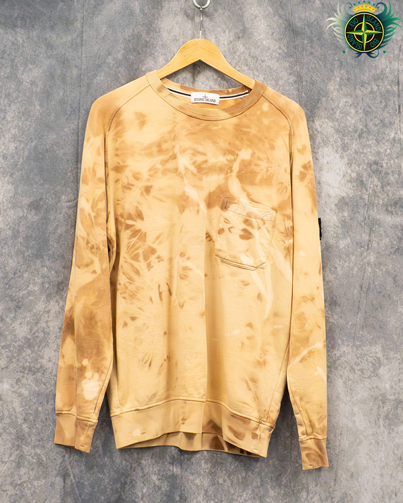 Stone Island Custom Crewneck Jumper Sand - XL