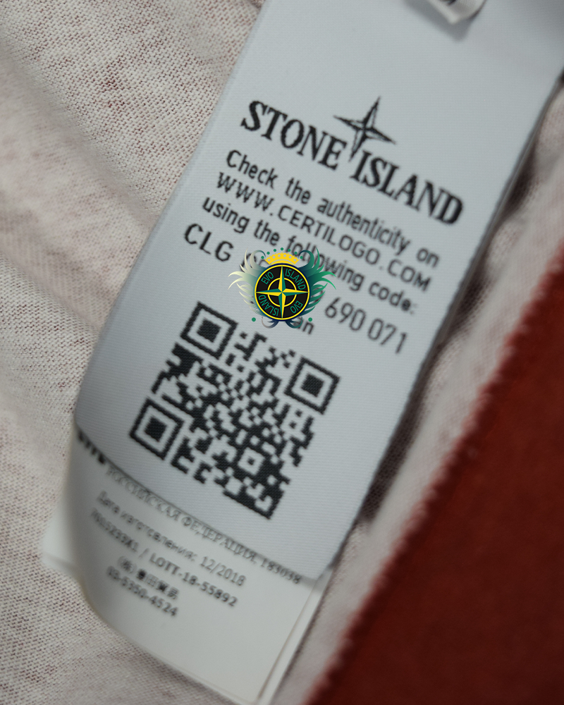 Stone Island Marina T-shirt Red Stripe - M