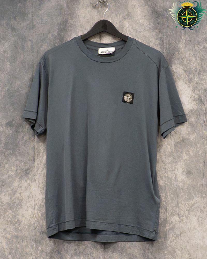Stone Island Compass Patch T-shirt Grey - M