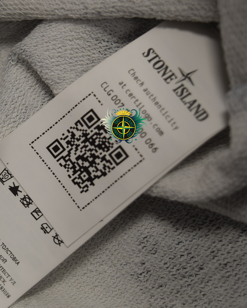 Stone Island Marina Reef Camo Hoodie Blue - S