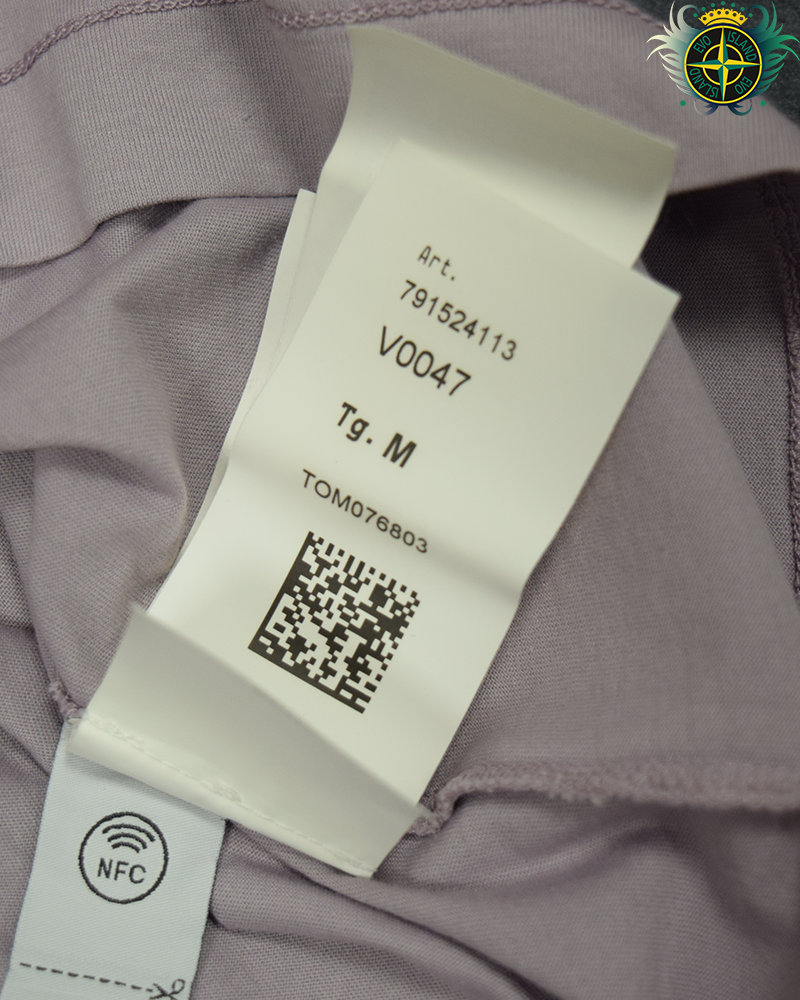 Stone Island Compass Patch T-shirt Lilac - M