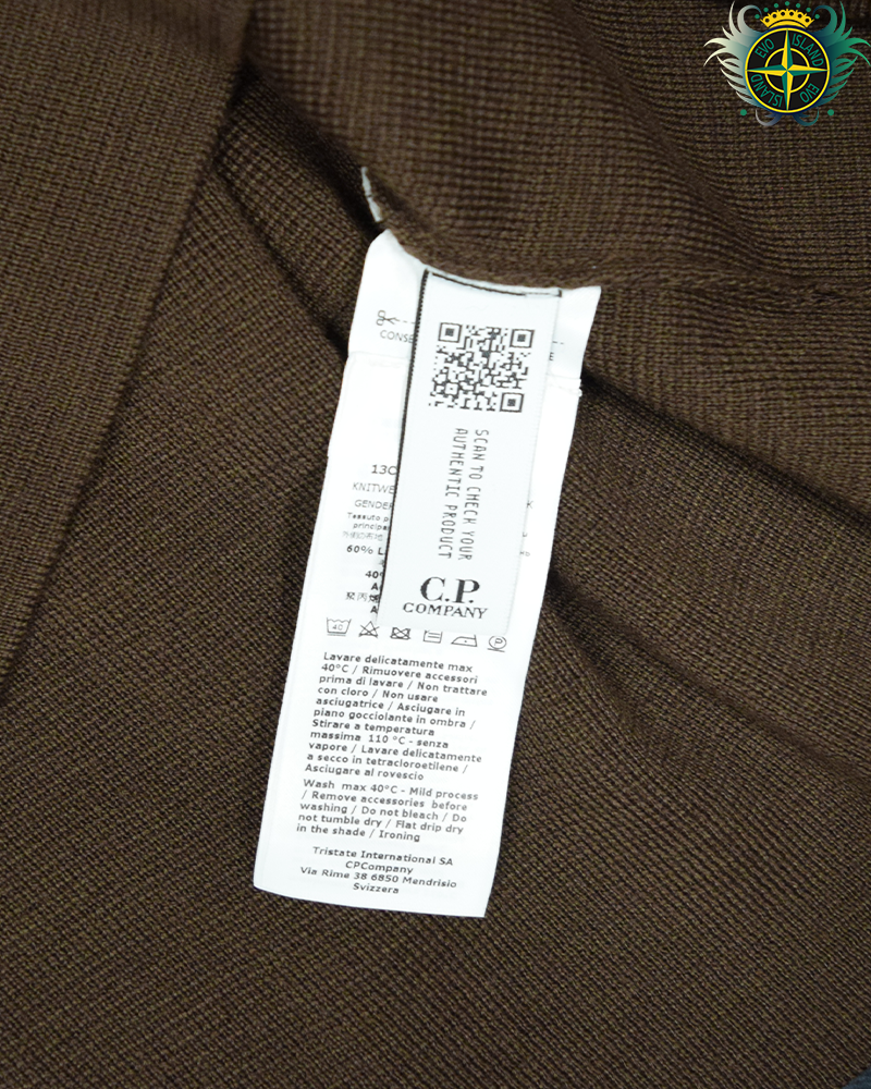 C.P Company Metropolis Crewneck Brown