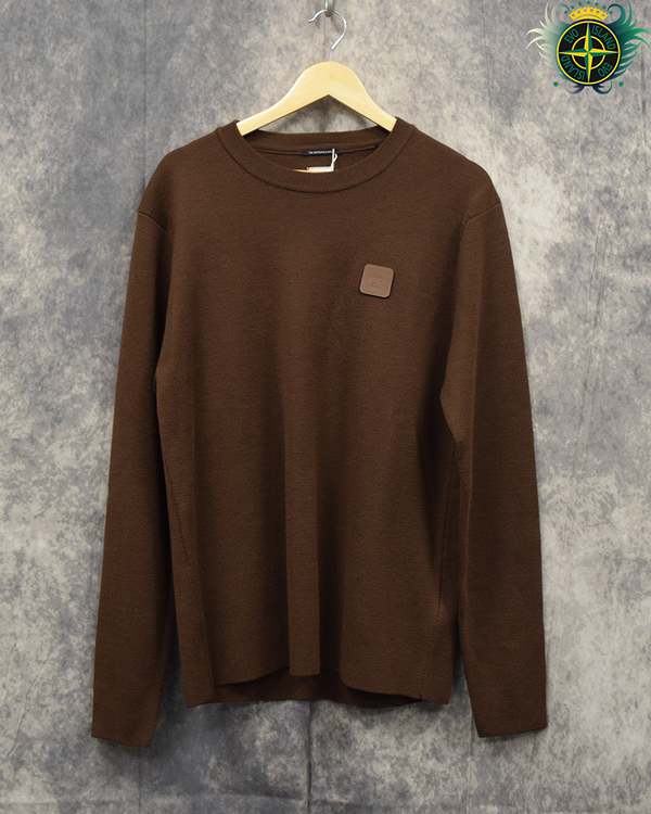 C.P Company Metropolis Crewneck Brown - XXL