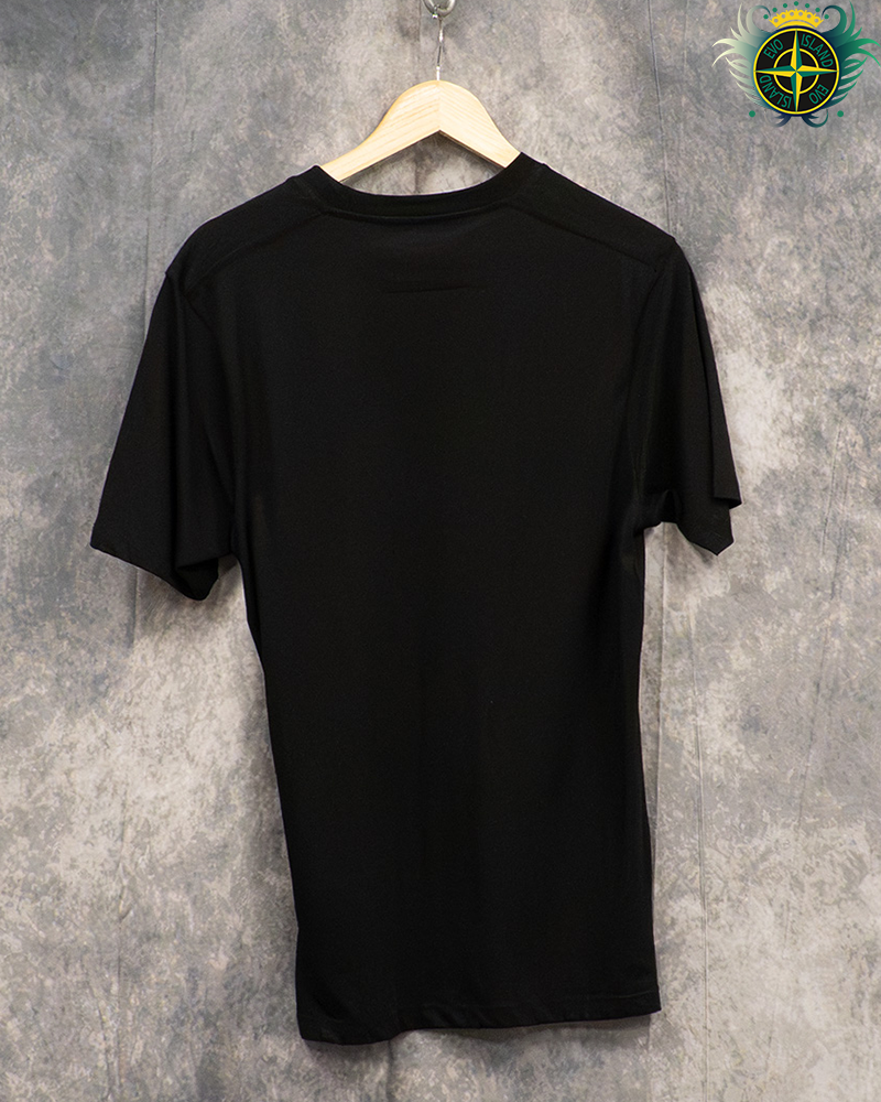 C.P Company Chest Distressed Print T-Shirt Black - S