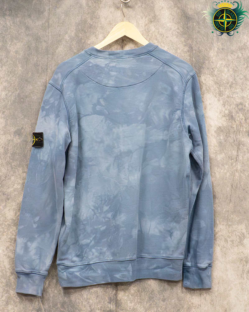 Stone Island Custom Crewneck Jumper Blue - L