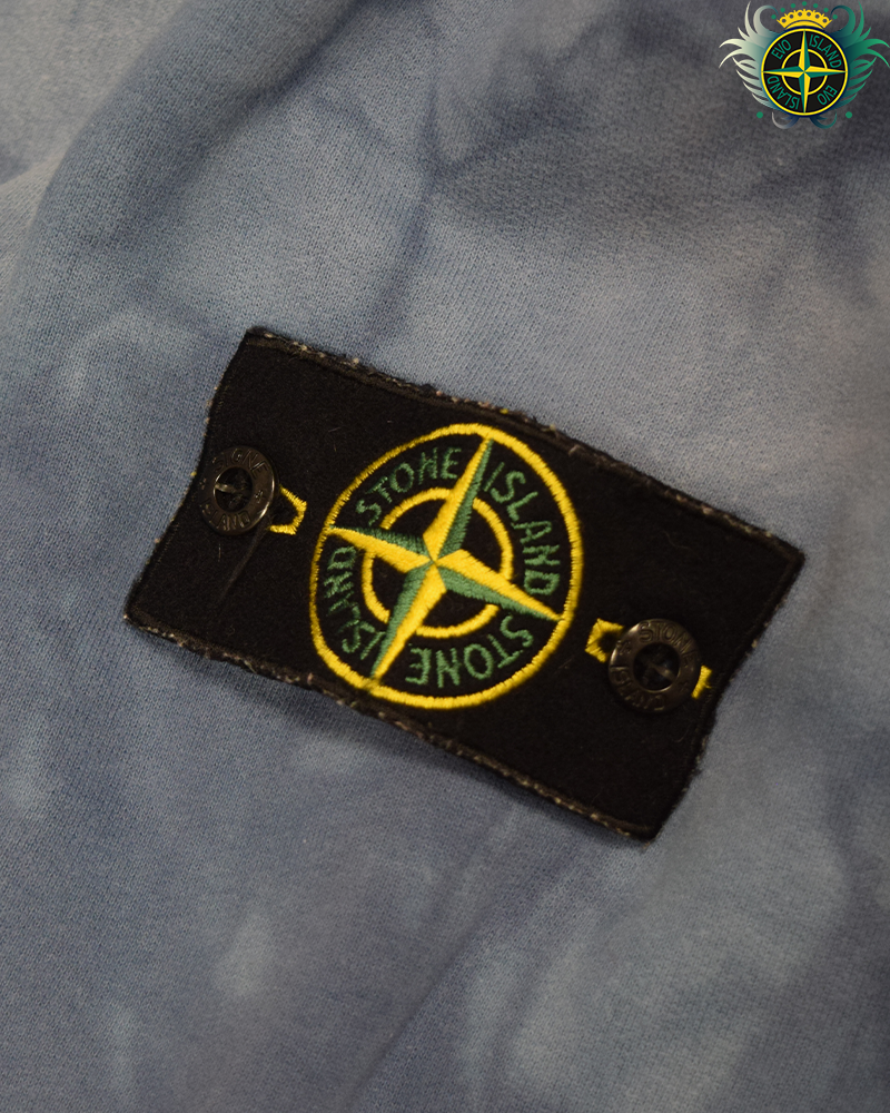 Stone Island Custom Crewneck Jumper Blue - L