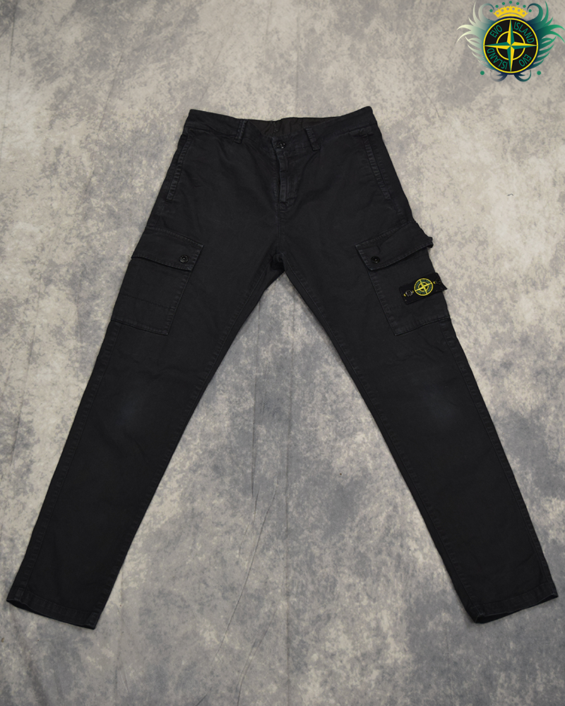 Stone Island Junior Cargo Trousers Blue - AGE 12