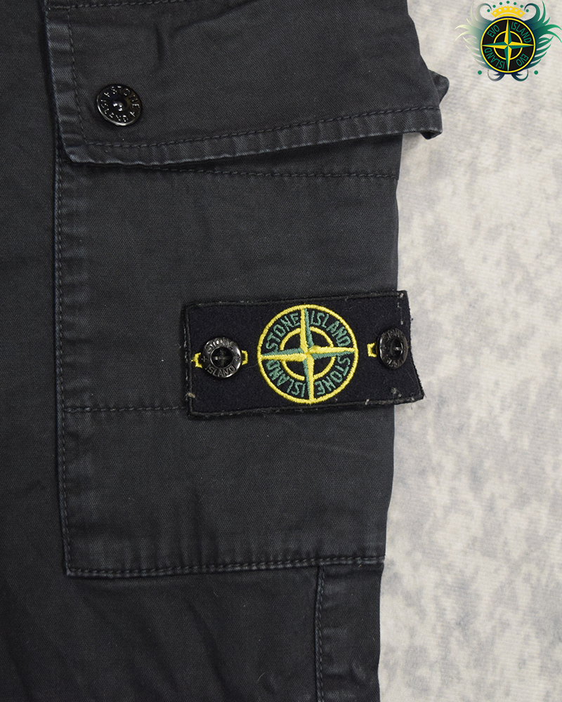 Stone Island Junior Cargo Trousers Blue - AGE 12