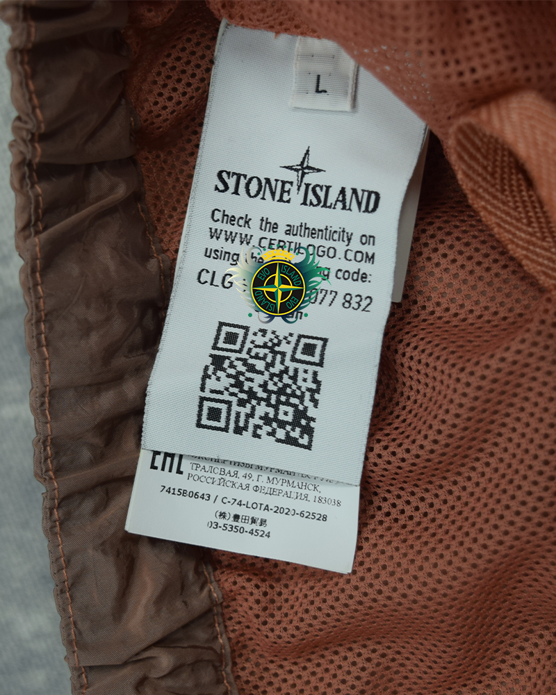 Stone Island Nylon Metal Swimmers Rose - L