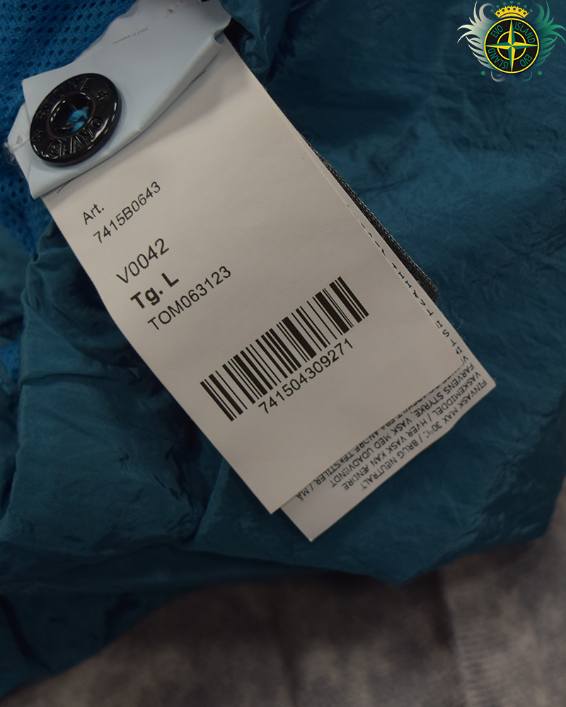 Stone Island Nylon Metal Swimmers Turquoise - L