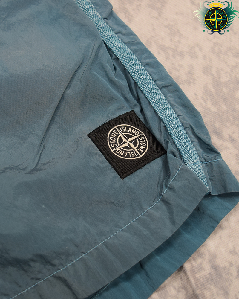 Stone Island Nylon Metal Swimmers Turquoise - M