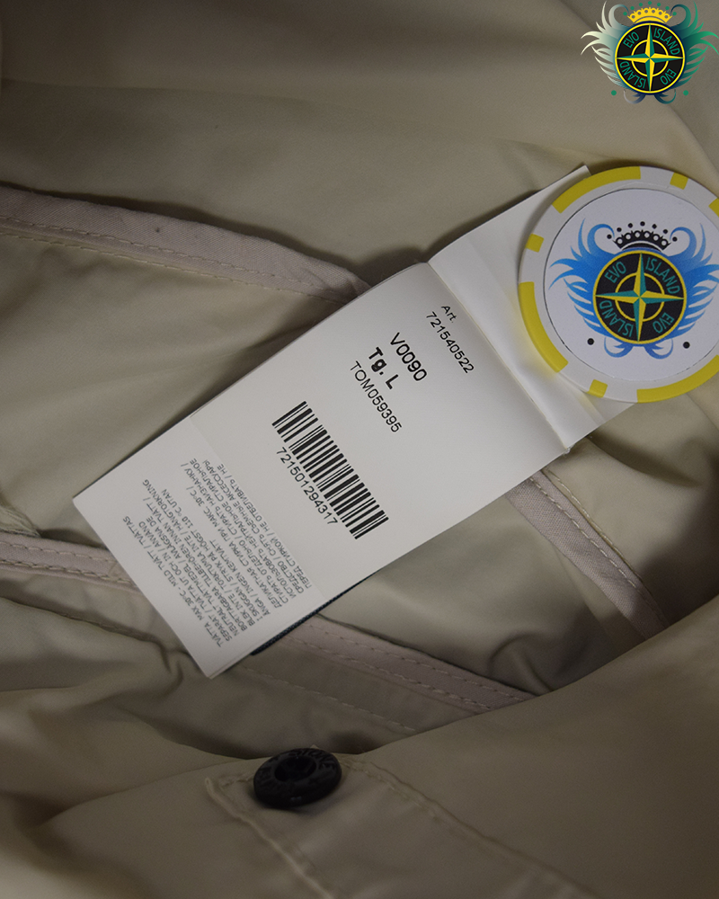 Stone Island Micro Reps Jacket Cream - L