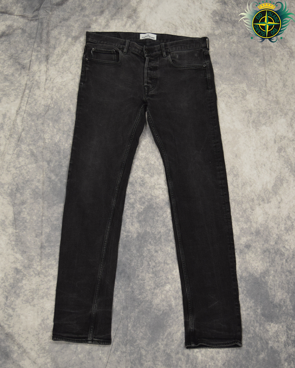 Stone Island Washed Jeans Black - 32/SL