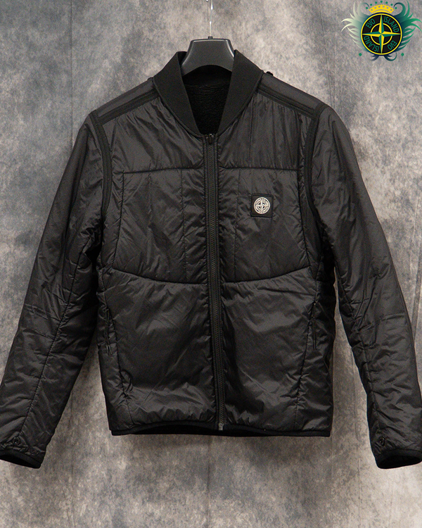 Stone Island Reversible Fleece Liner Black - S