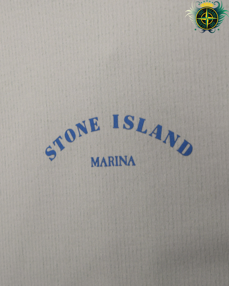 Stone Island Marina Reflective Crewneck Sage Green - L