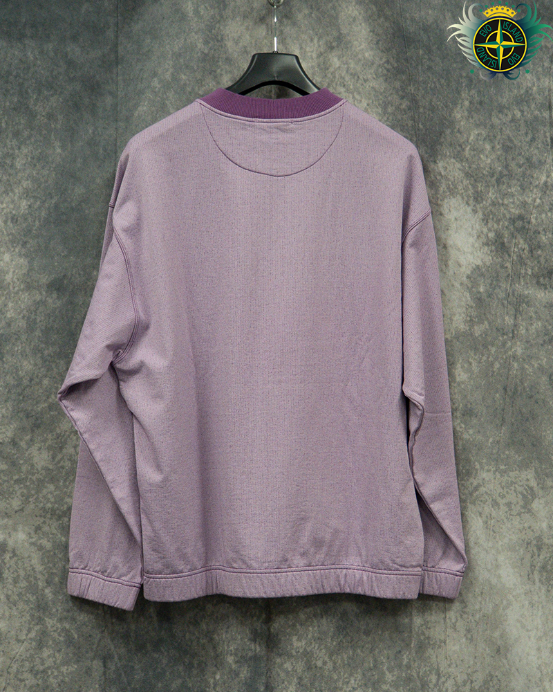 Stone Island Marina Reflective Crewneck Purple