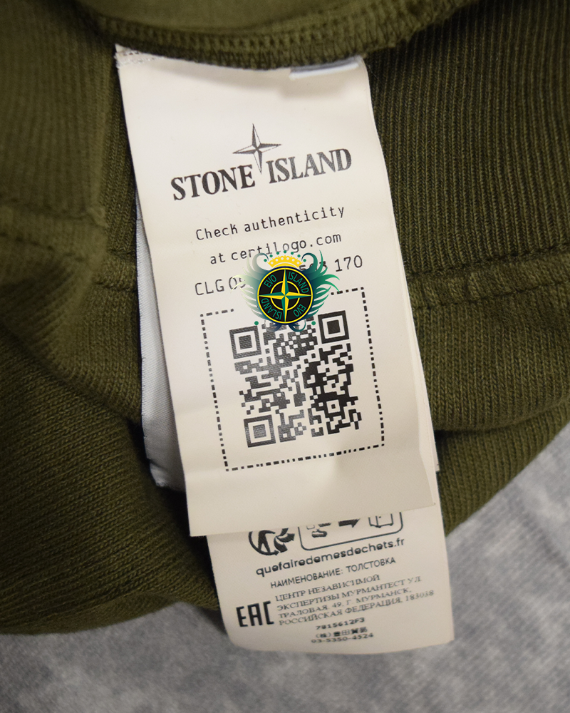Stone Island Ghost Piece Pullover Hoodie Green