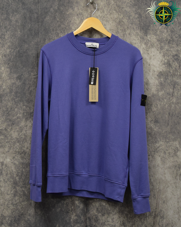 Stone Island Purple Crewneck - M