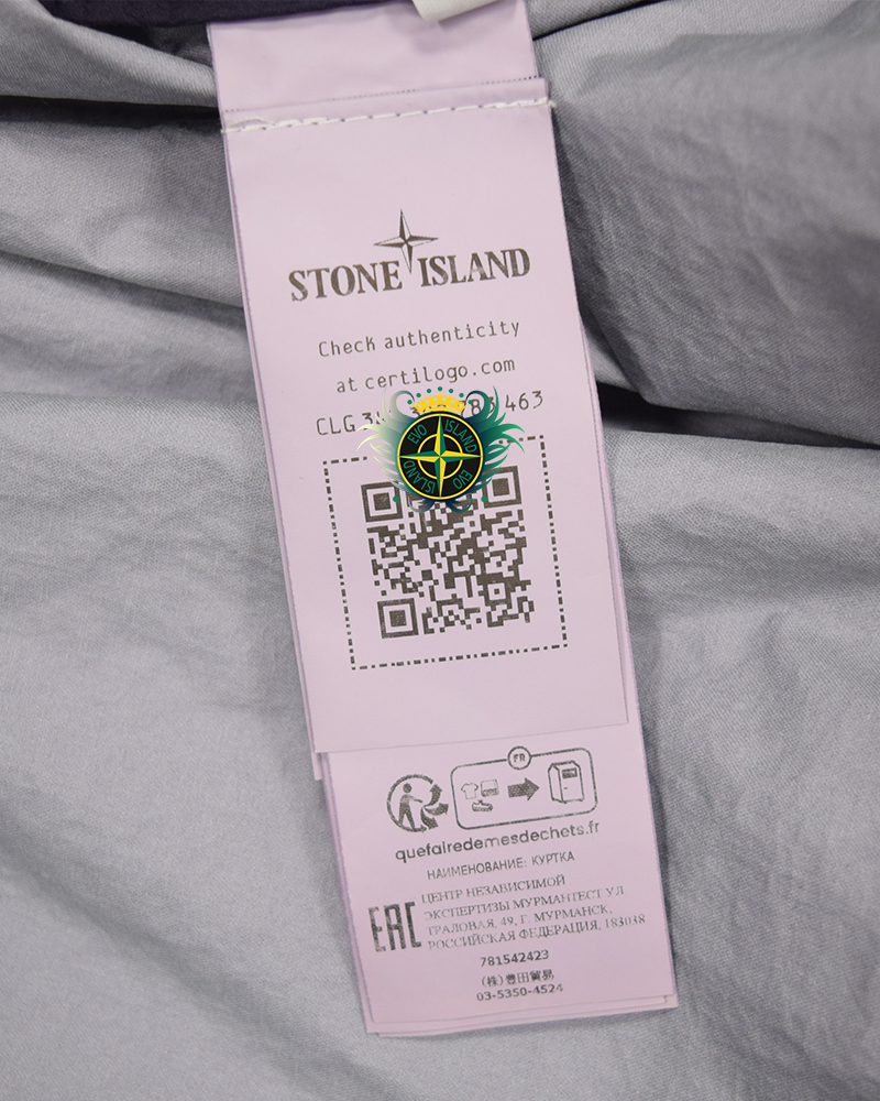 Stone Island Membrana 3L TC Jacket Purple - XXL