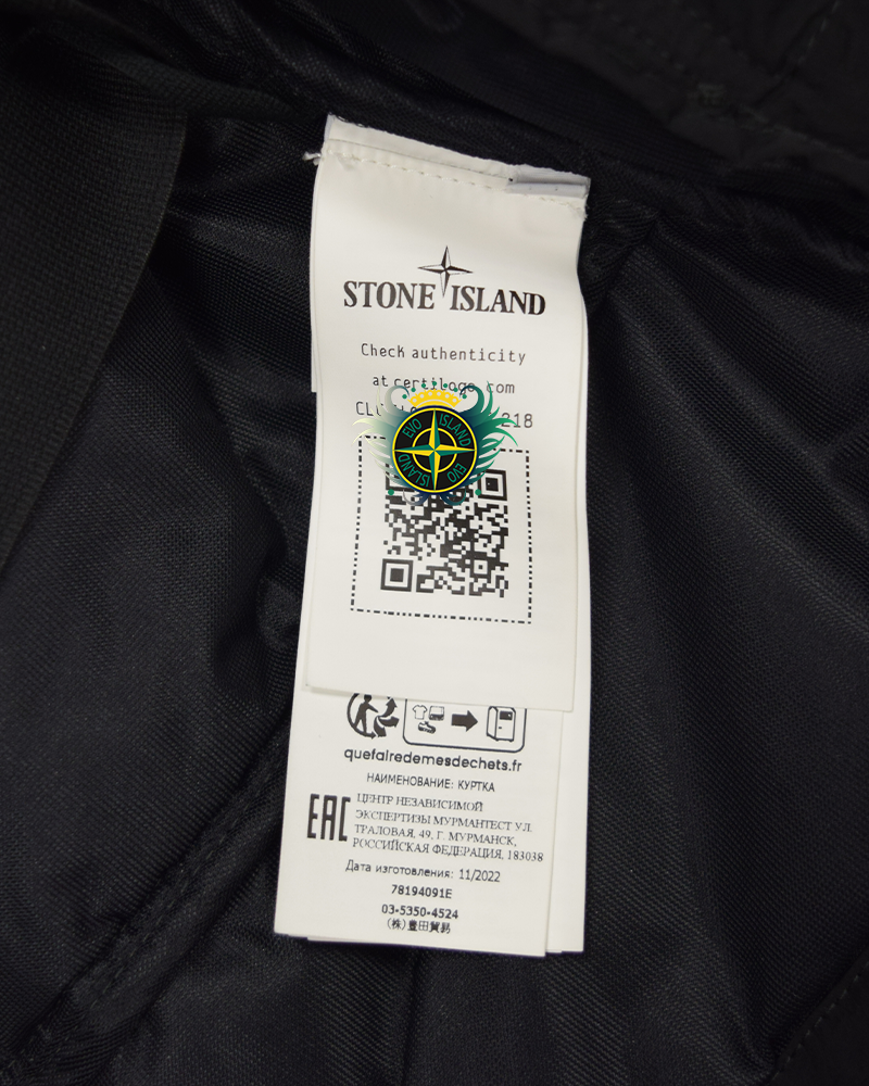 Stone Island Shadow Project 5L Mesh Bomber Jacket Black - XXL