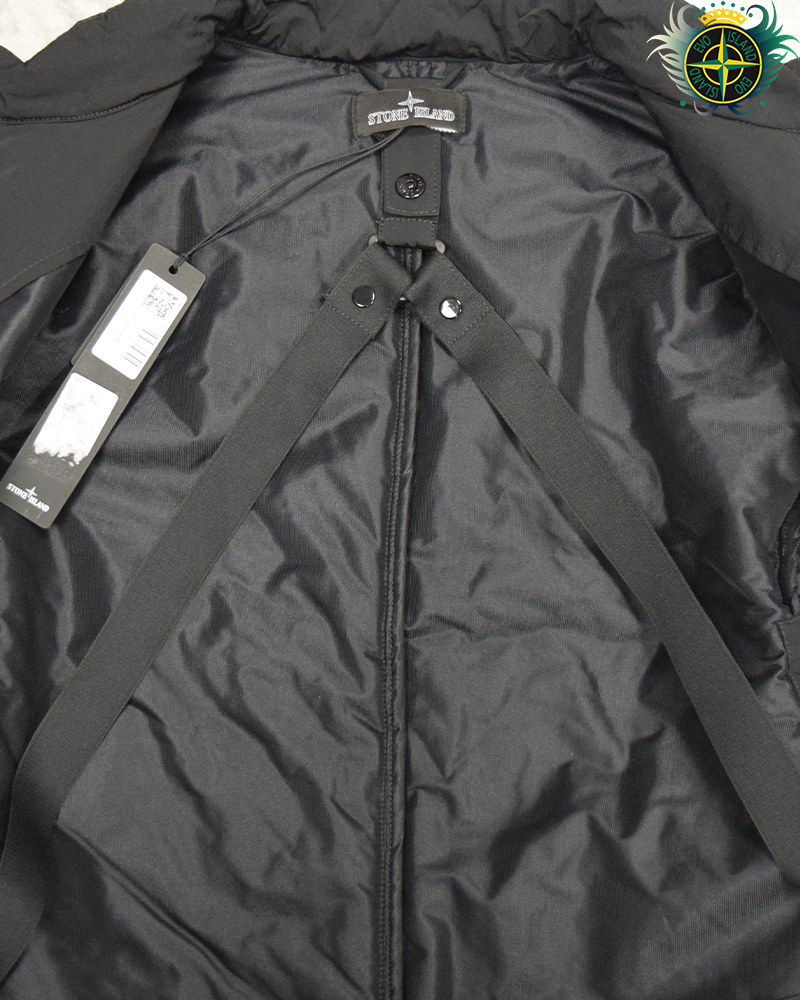Stone Island Shadow Project 5L Mesh Bomber Jacket Black - XXL