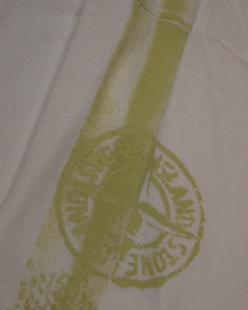 Stone Island Shoulder Print T-Shirt White detail view