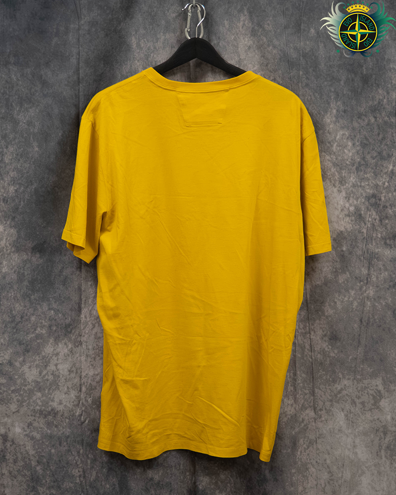 C.P Company Spell Out T-shirt Yellow