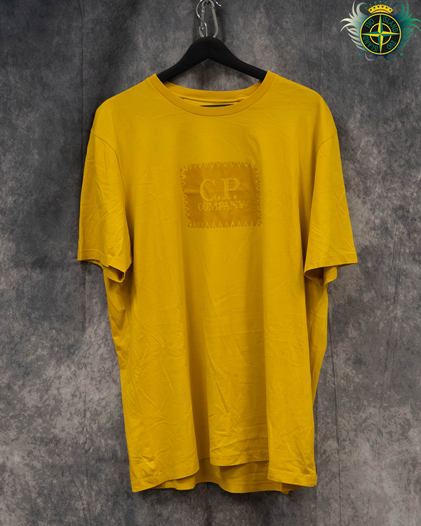 C.P Company Spell Out T-shirt Yellow
