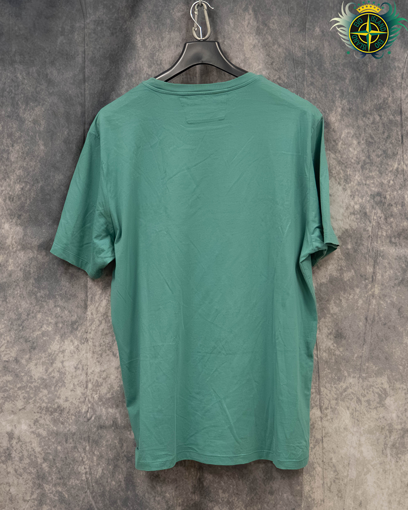 C.P Company Spell Out T-shirt Turquoise - XXL