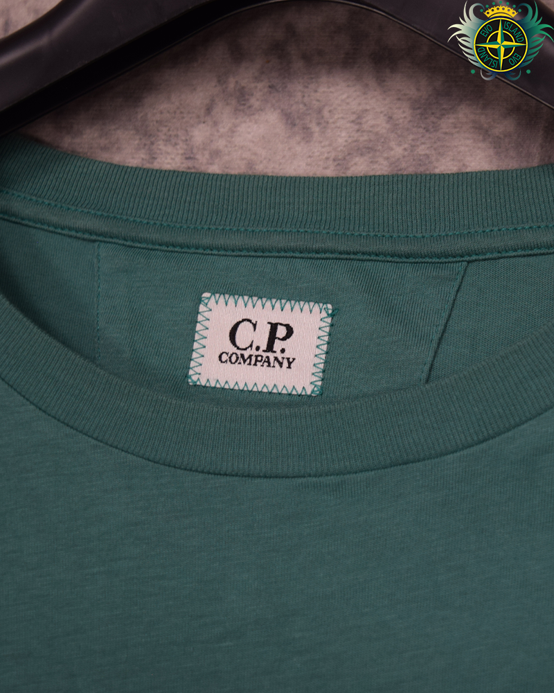 C.P Company Spell Out T-shirt Turquoise - XXL