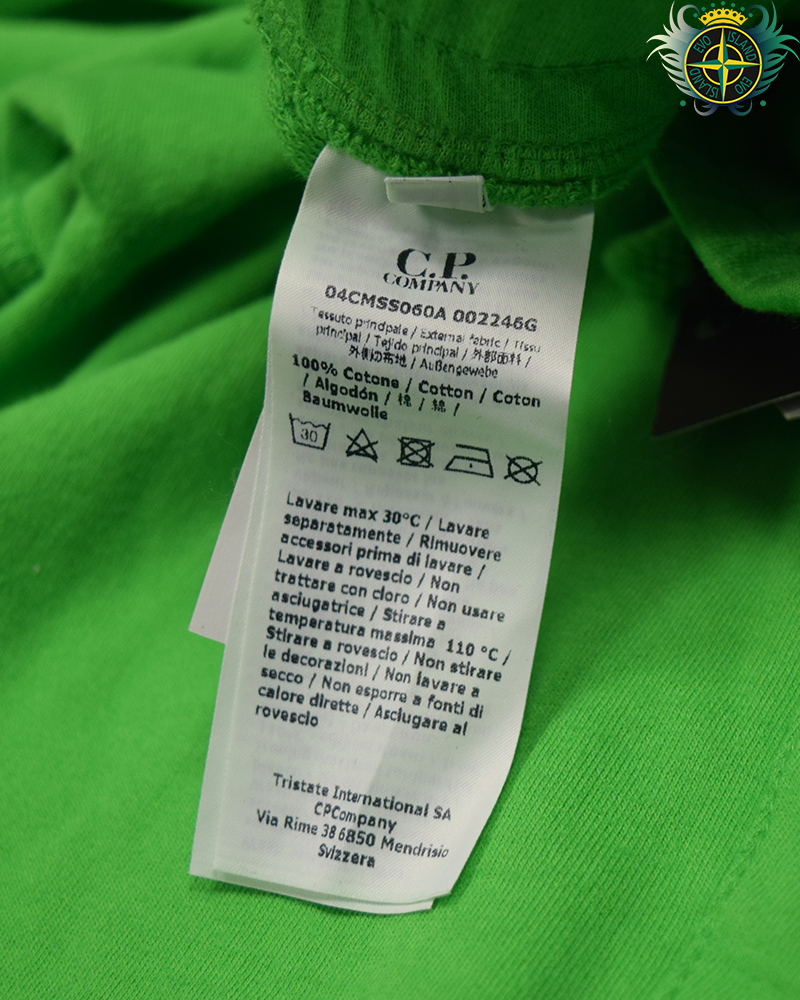 C.P Company Lense Shorts Green