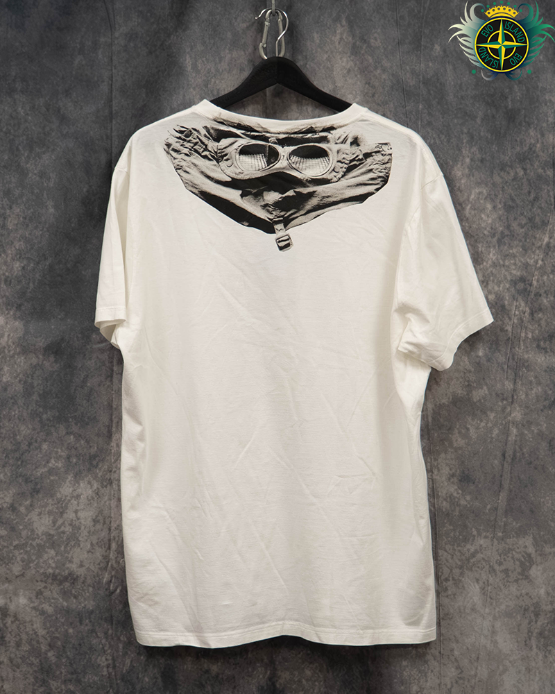 C.P Company Goggle Print T-shirt White