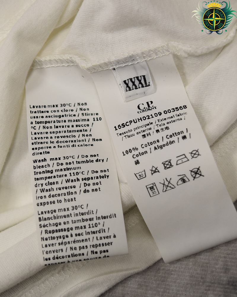C.P Company Goggle Print T-shirt White