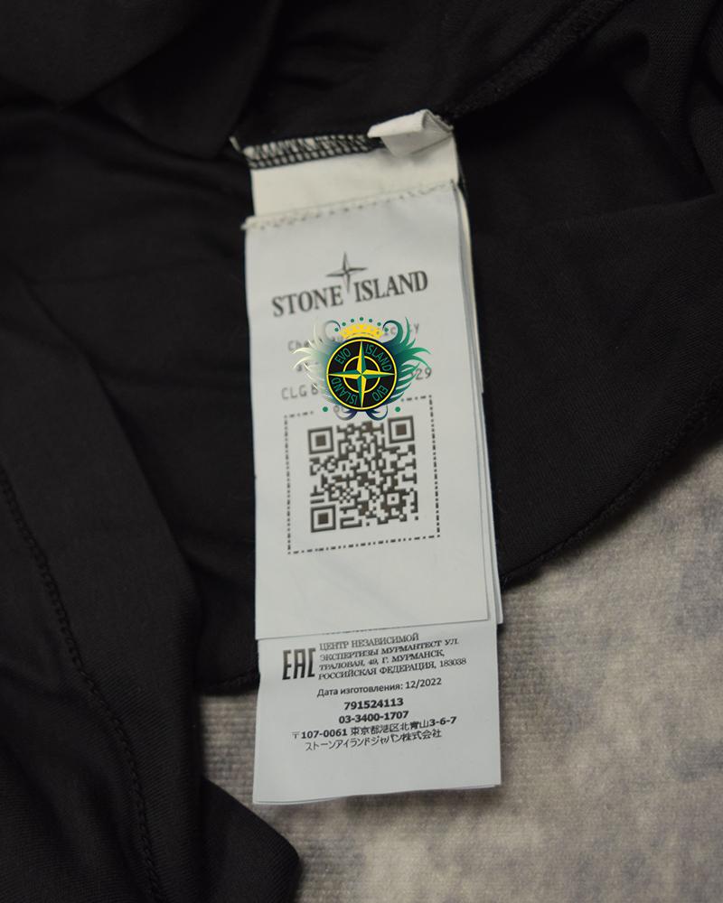 Stone Island Compass Patch T-shirt Black - 3XL