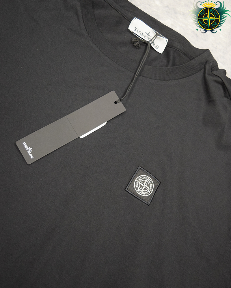 Stone Island Compass Patch T-shirt Black - 3XL
