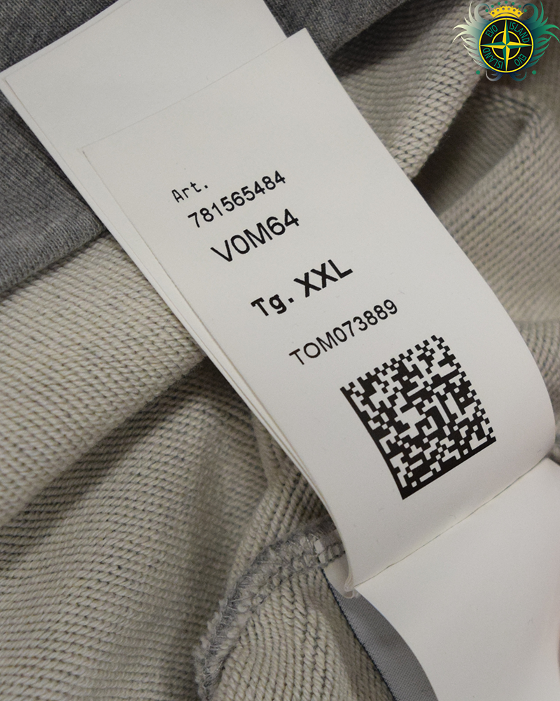 Stone Island Embroidery Crewneck Sweatshirt Grey