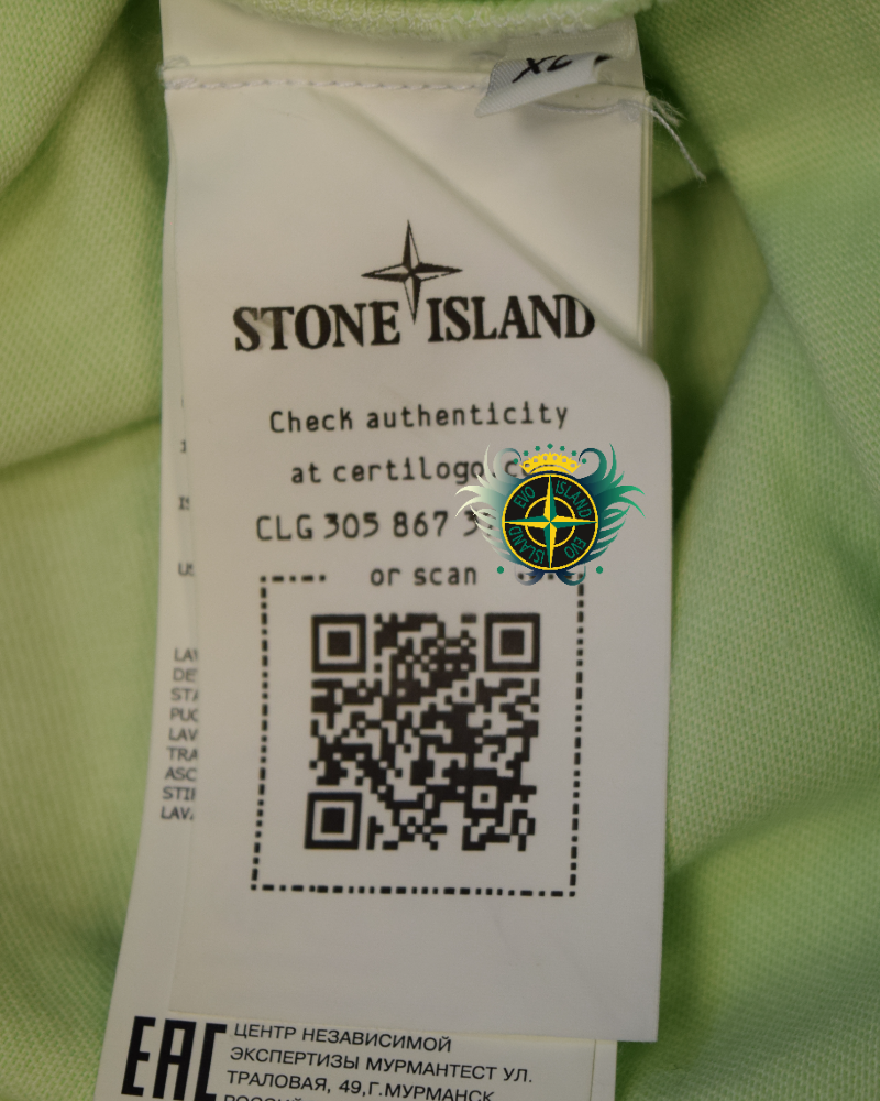 Stone Island Crewneck Sweatshirt Green detail view