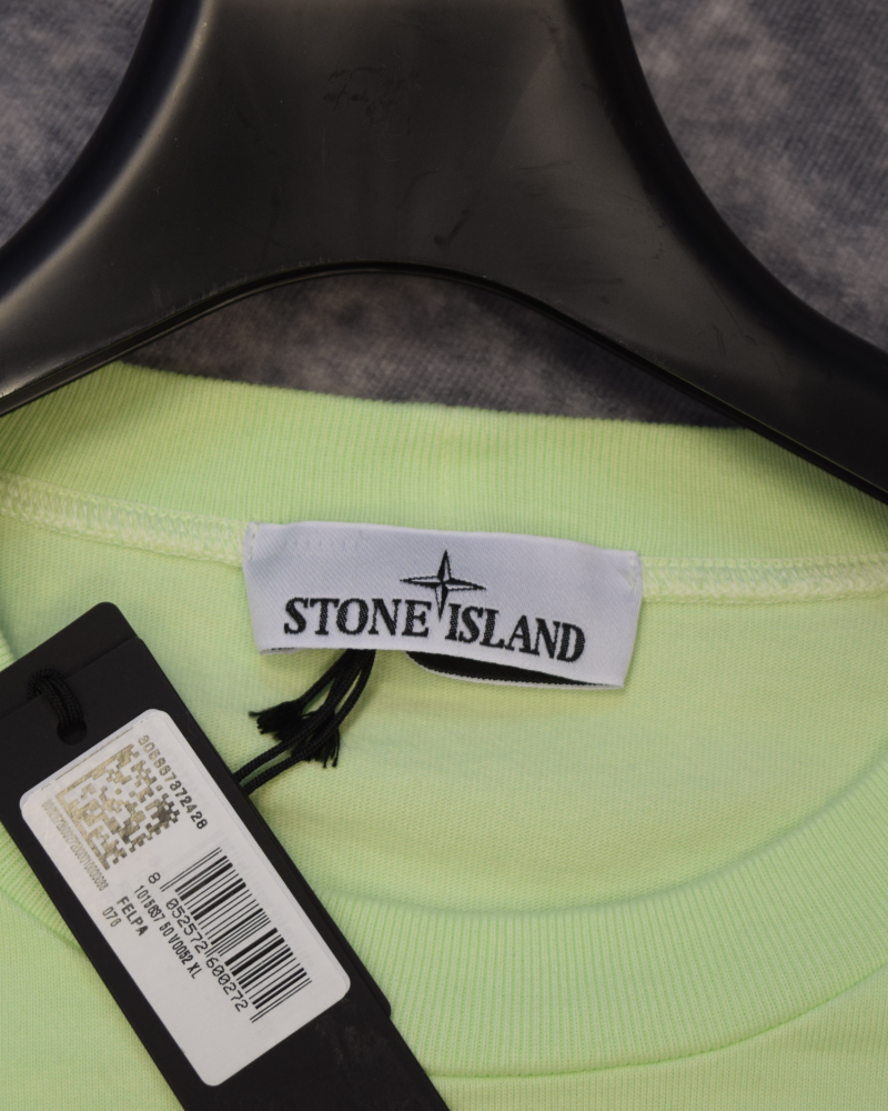 Stone Island Crewneck Sweatshirt Green detail view