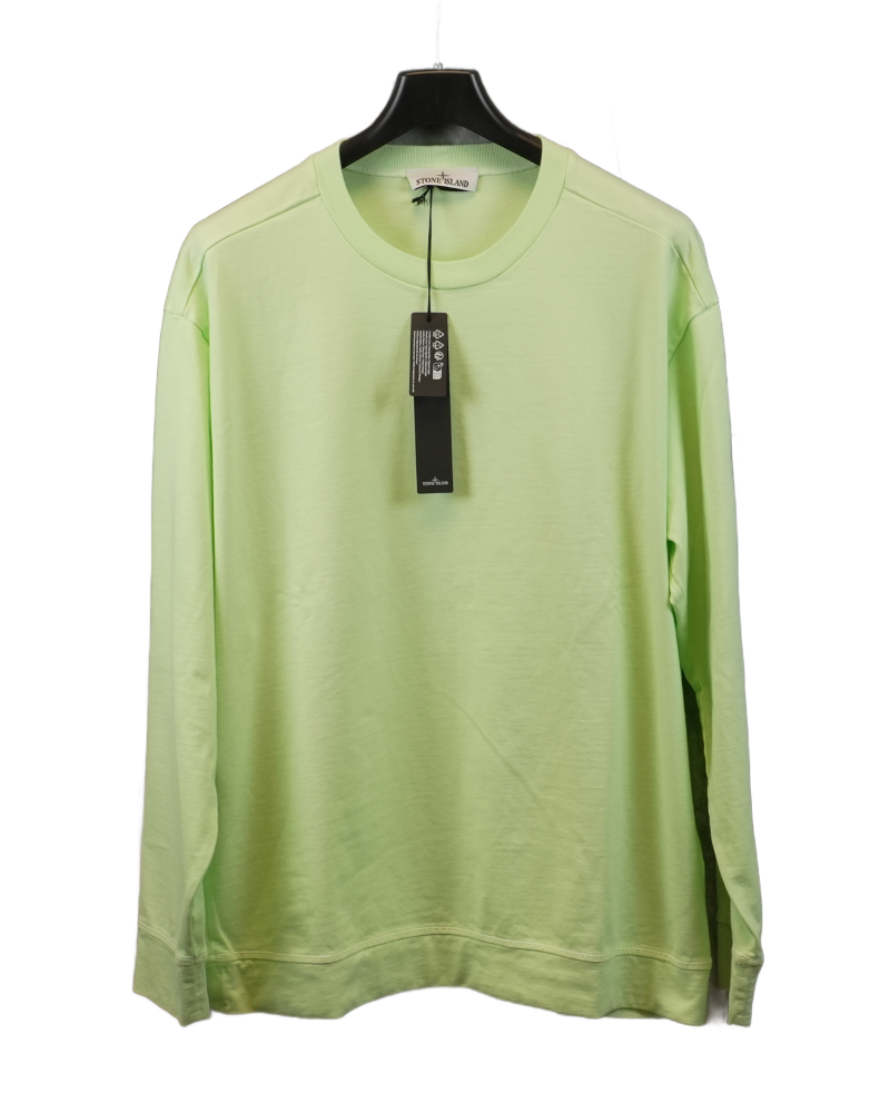 Stone Island Crewneck Sweatshirt Green back view