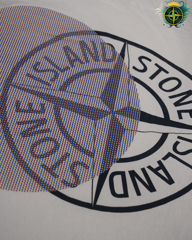 Stone Island Colour Change Print T-shirt White - L