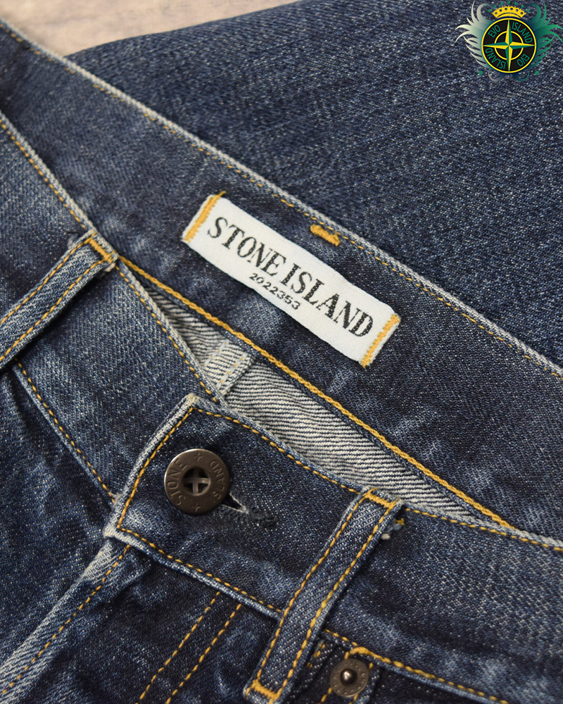 Stone Island Denim Jeans Blue