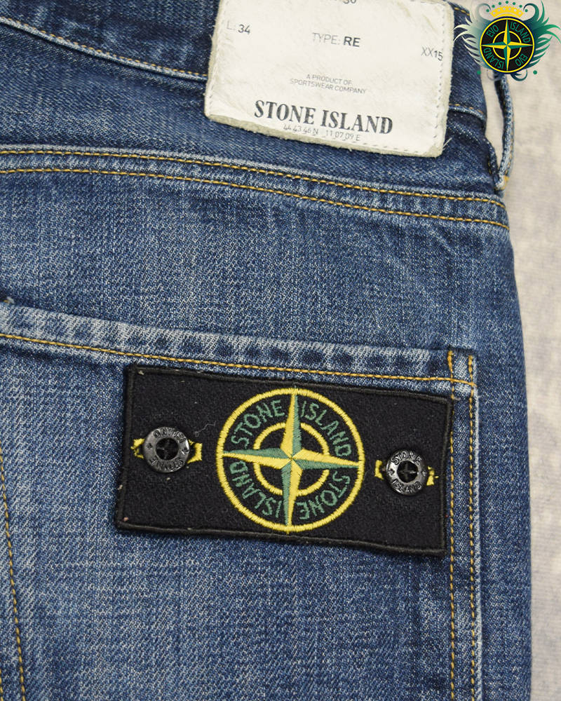 Stone Island Denim Jeans Blue