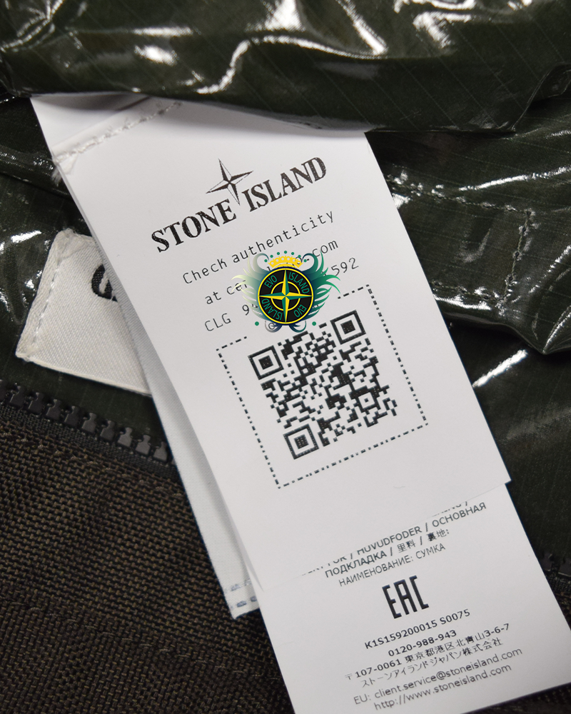 Stone Island Cordura 1500 Tote Bag Brown