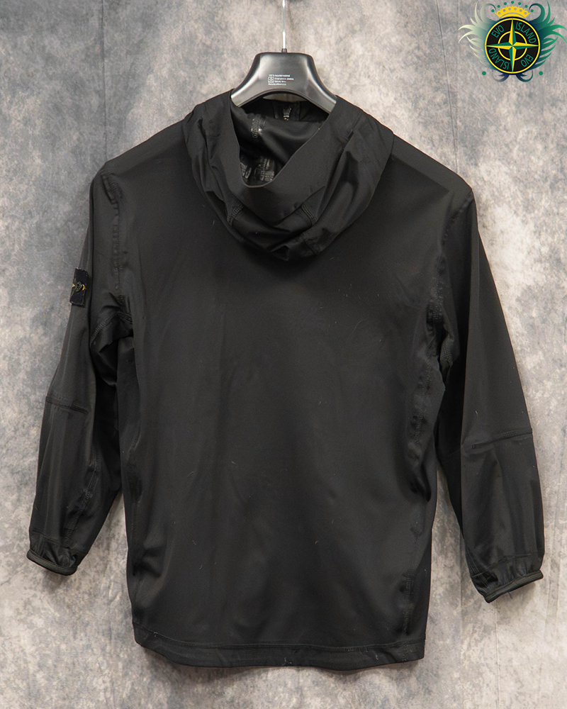Stone Island Light Soft Shell SI Check Grid Black - M