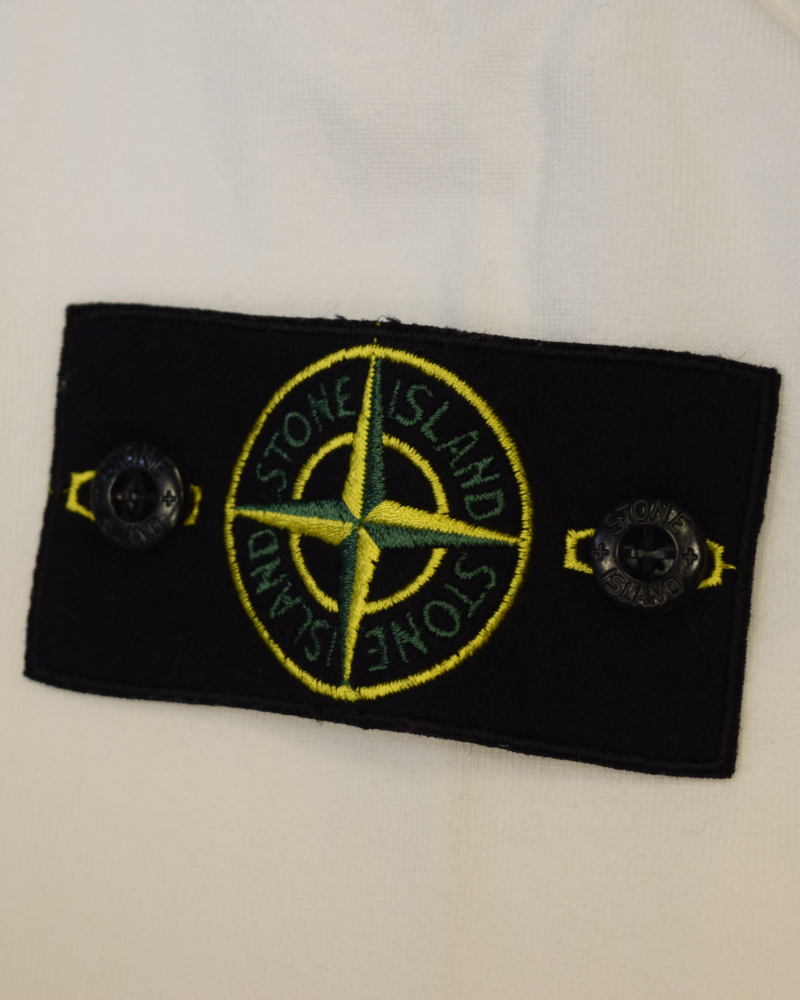 Stone Island Crewneck Sweatshirt White detail view