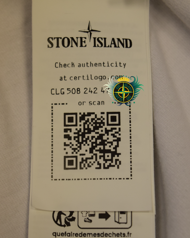 Stone Island Crewneck Sweatshirt White detail view